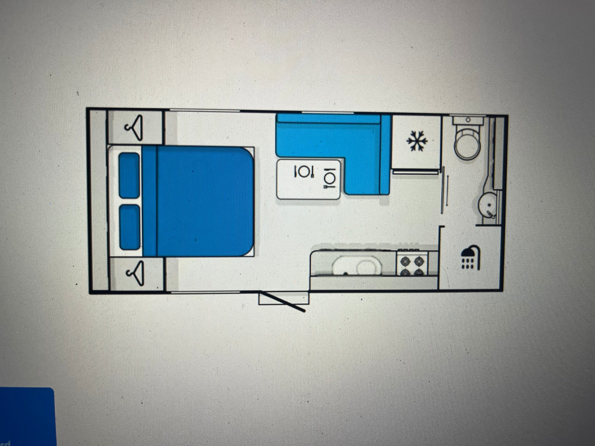 Jayco Starcraft   16.51-3 floor plan 1