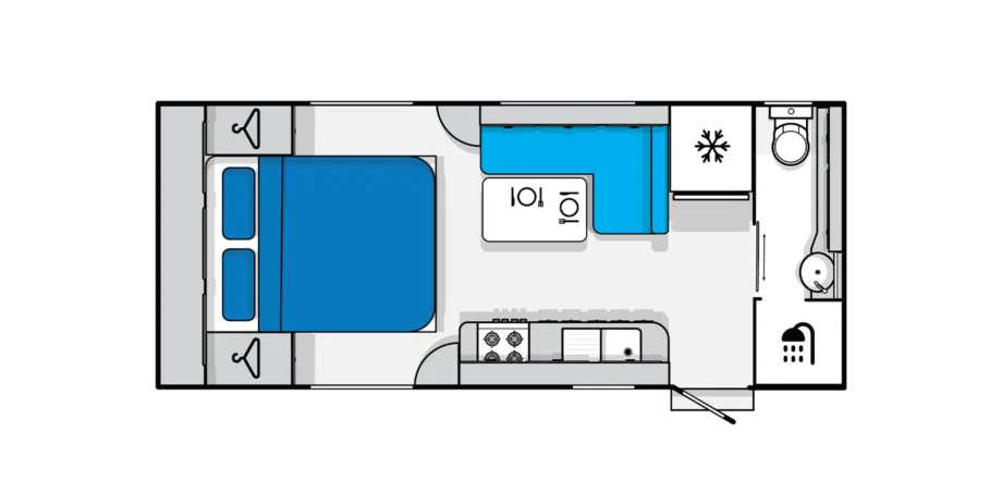 Jayco All Terrain Pop Top 17.55-8 floor plan 1