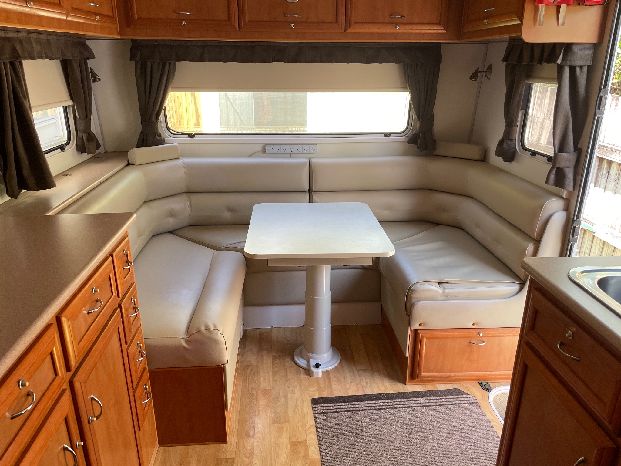 Paramount Caravans Delta floor plan 1