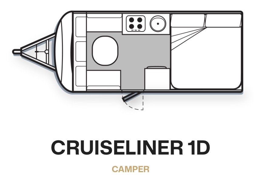 Avan Cruiseliner Adventure Pack 1D floor plan 1