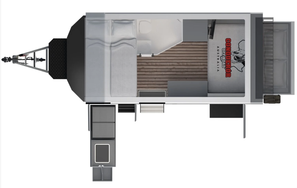 Conqueror Off Road UEV-14 floor plan 1